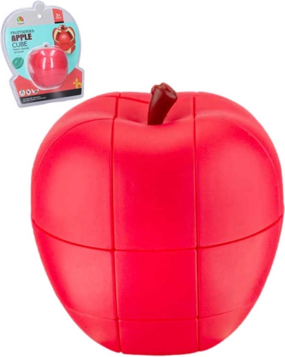Casse-tête rotatif en plastique pomme 8 cm - 1 pièce
