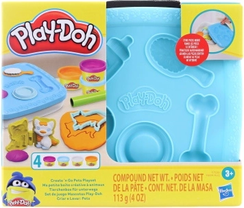 Play-Doh set créatif – animaux de compagnie, bleu