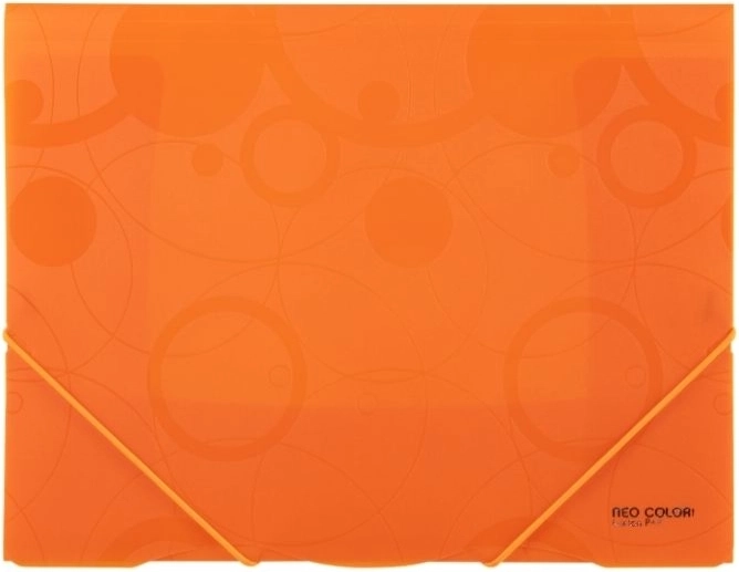 Chemise à élastique orange A4 Neo Colori