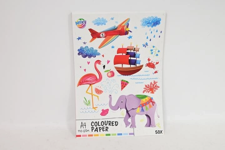 Papier couleur CCG A4, 50 feuilles