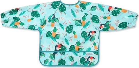 Bavoir imperméable à manches longues BABYONO Toucans 6m+