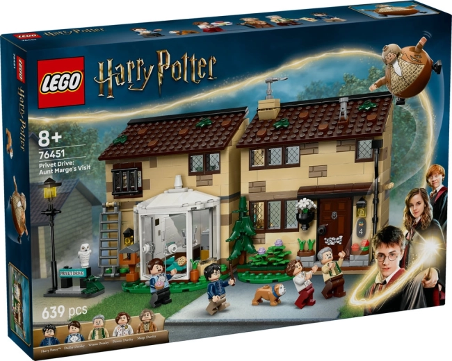 LEGO® Harry Potter™ 76451 4, Privet Drive : La visite de tante Marge