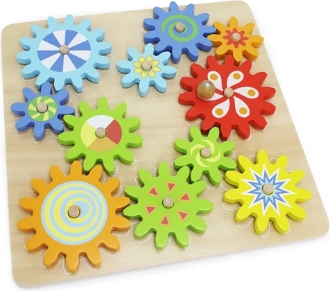 Jeu en bois à engrenages BABU