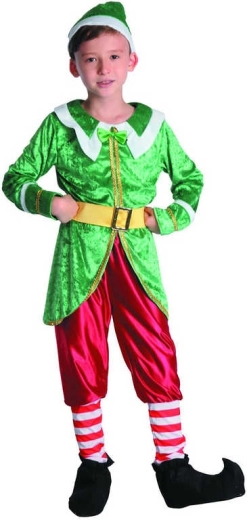 Costume de carnaval de lutin pour garçons, taille M (120–130 cm) - 1 pièce