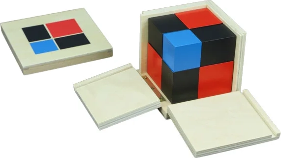Cube du binôme Montessori Moyo