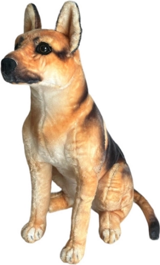 Peluche berger allemand assis 65 cm DUBI