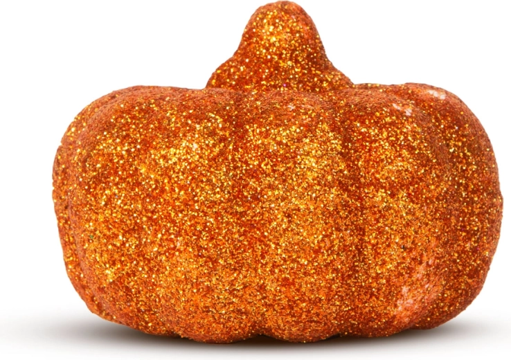 Décoration citrouilles scintillantes d’Halloween 5,2 cm, 4 pièces