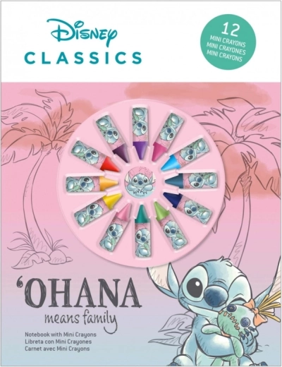 Coffret de coloriage avec mini crayons STITCH