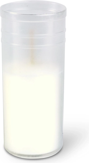 Recharge de bougie blanche pour lanterne 12 × Ø4,8 cm