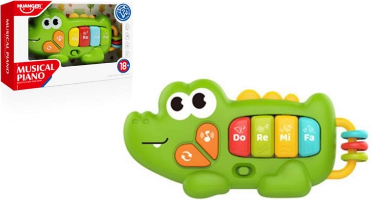 Piano crocodile pour tout-petits