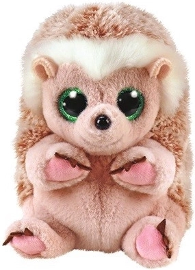 TY Hérisson rose Bumber 15 cm