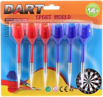 Fléchettes de rechange pour cibles (6 pcs)