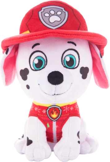 Peluche Marshall de La Pat' Patrouille avec pull de Noël, 29 cm