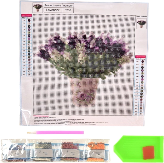 Peinture diamant Levan 30 × 30 cm