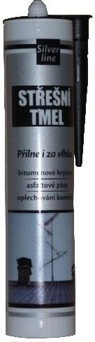 Mastic bitumineux pour toitures 310 ml DEN BRAVEN Silver Line, noir