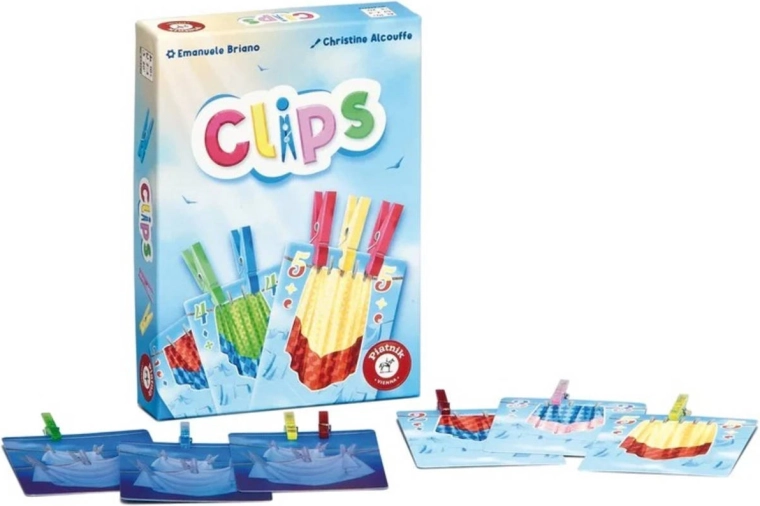 Piatnik Clips jeu de société coopératif de déduction