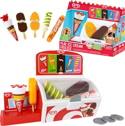 Casdon glacier pour enfants Algida – congélateur à glaces avec glaces et pièces