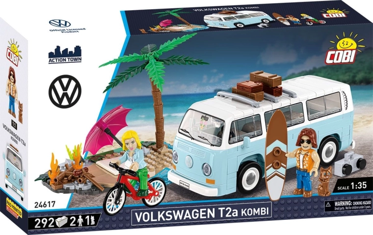 Cobi Volkswagen T2a kombi – set de construction 1:35 (292 pièces)