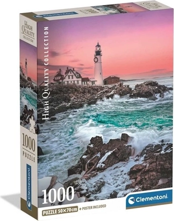 Puzzle Clementoni 1000 pièces – Première neige au phare de Portland Head