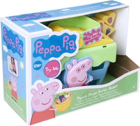 Panier Pique-nique Tri des Formes Peppa Pig