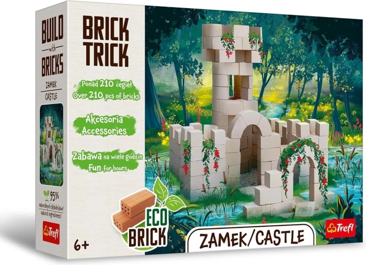 Trefl Brick Trick kit de construction château, 210 pièces