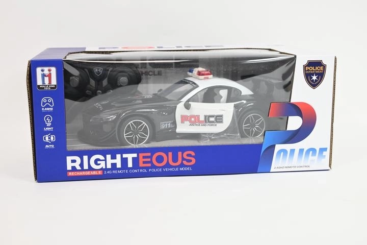 Voiture de police RC avec recharge
