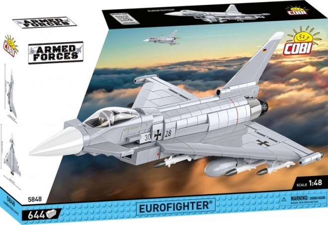 Kit de construction de l’avion Eurofighter Typhoon 1:48 par COBI