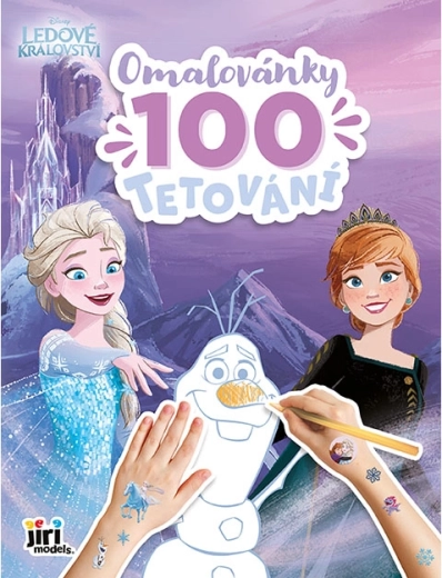 Coloriages et 100 tatouages Frozen – La Reine des neiges