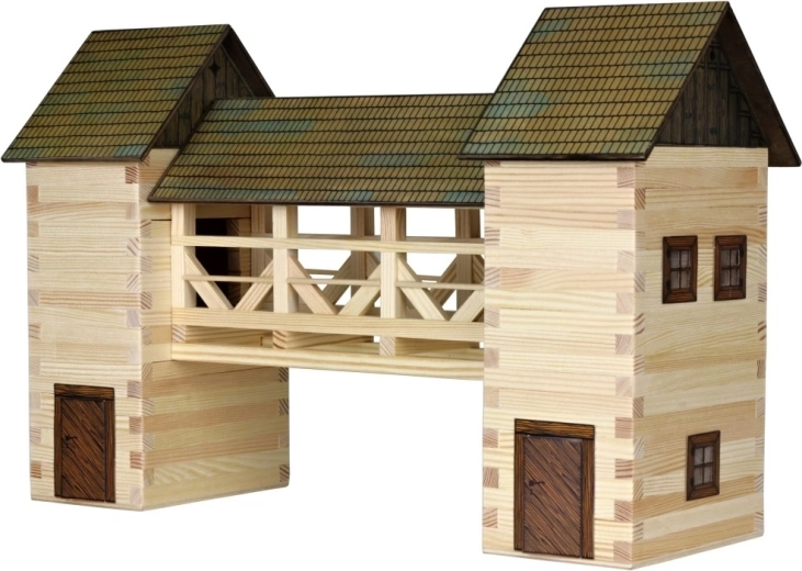 Kit de construction en bois pont WALACHIA à coller