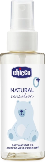 Chicco huile de massage Natural Sensation 100 ml pour bébés