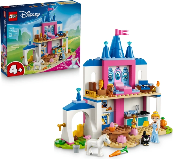 LEGO Disney Princess le château de Cendrillon et ses amis animaux