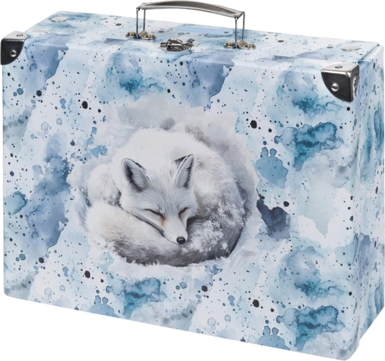 Baagl mallette scolaire pliante Polar avec ferrures