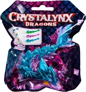 Pendentif dragon flexible Crystalynx 15 cm - 1 pièce
