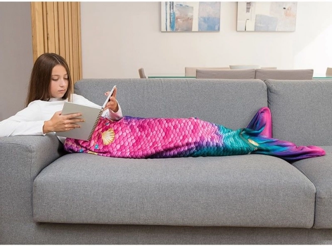 Couverture Magique en Forme de Sirène