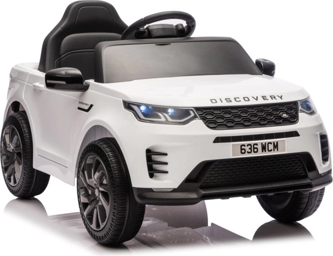 Voiture électrique pour enfants LAND ROVER Discovery blanche