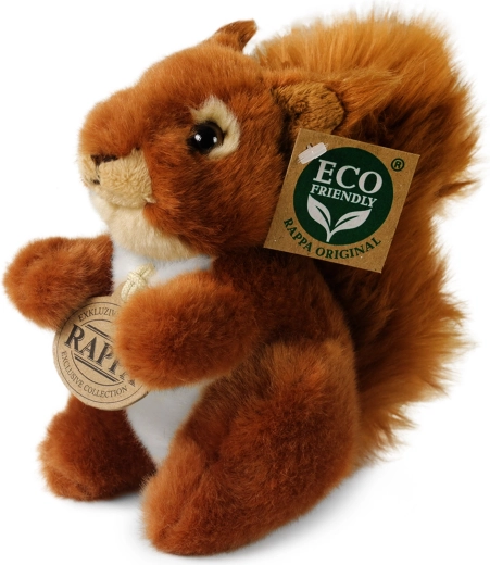 Écureuil en peluche 16 cm écoresponsable RAPPA
