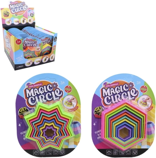 Cercle magique – jouet antistress en plastique