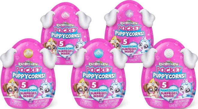 Chiot ZURU Rainbocorns Mini avec Surprise