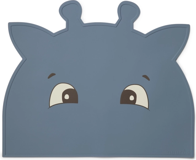NuuRoo Albert set de table en silicone girafe bering sea