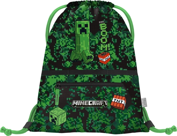 Baagl sac avec poche Minecraft Boom