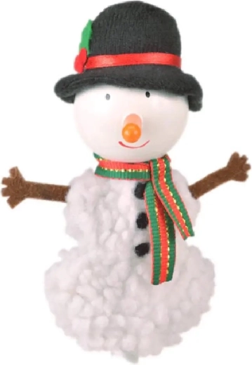 Marionnette à doigt Bonhomme de neige Fiesta Crafts