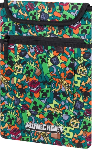 Baagl housse pour ordinateur portable Minecraft Chaos 15″
