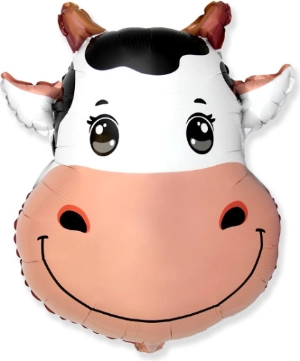 Ballon en aluminium vache