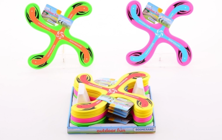 Boomerang couleur néon