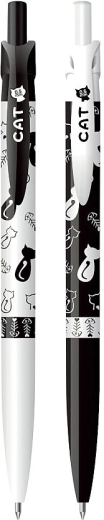 Stylo à bille Concorde avec motif de chats