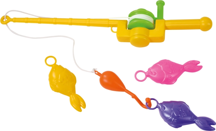 Canne à pêche pour attraper des petits poissons 50 cm (3 poissons)