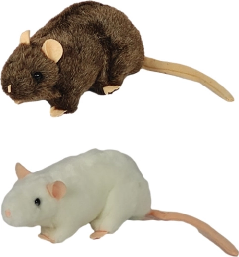 Rat en peluche 20 cm