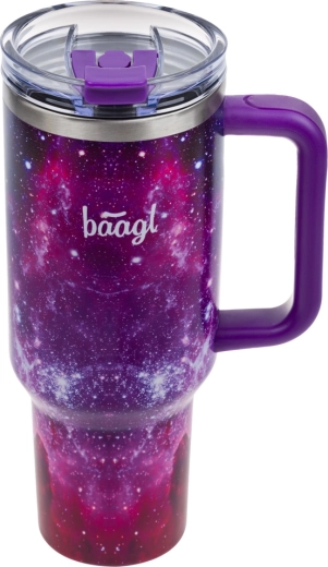 Baagl B-cup Galaxy gobelet isotherme avec paille 1,18 l