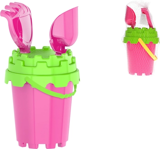 Set de sable rose pour enfants