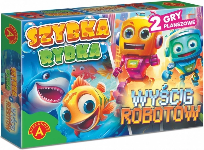 Jeu Fast Fish + Robots de course